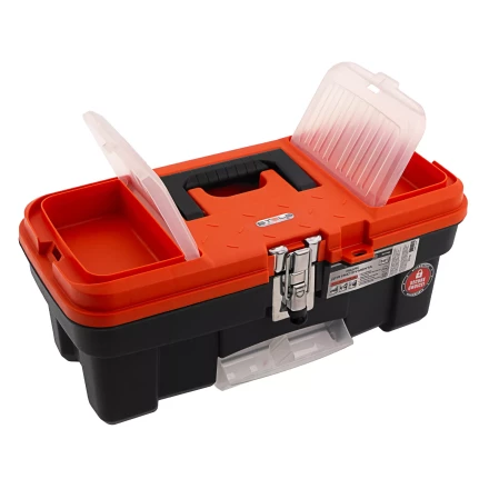 Ящик для инструмента с мет. замками 16&quot;, 410х210x175 мм Россия Stels 90746 купить в Новом Уренгое