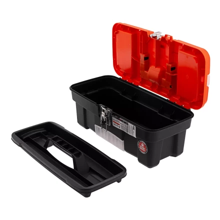 Ящик для инструмента с мет. замками 16&quot;, 410х210x175 мм Россия Stels 90746 купить в Новом Уренгое