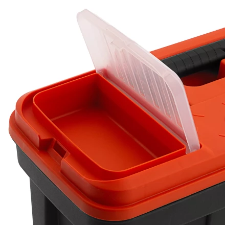 Ящик для инструмента с мет. замками 16&quot;, 410х210x175 мм Россия Stels 90746 купить в Новом Уренгое