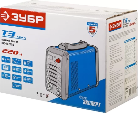 Сварочный инвертор с дисплеем ММА ЗАС-Т3-220-Д серия ПРОФЕССИОНАЛ купить в Новом Уренгое