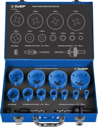 Наборы биметаллических коронок серия ЭКСПЕРТ купить в Новом Уренгое