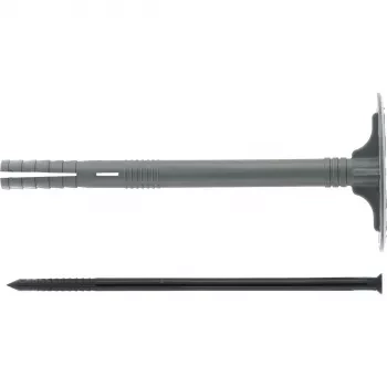 Дюбель &quot;Гриб&quot; для крепления утеплителя, 120 мм.,400 шт./уп. Сибртех 46045 купить в Новом Уренгое