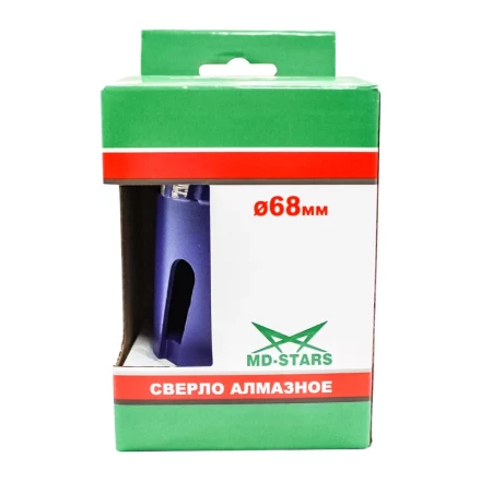 Сверло алмазное турбо с переходником SDS+ 75*10*M16 #4 купить в Новом Уренгое