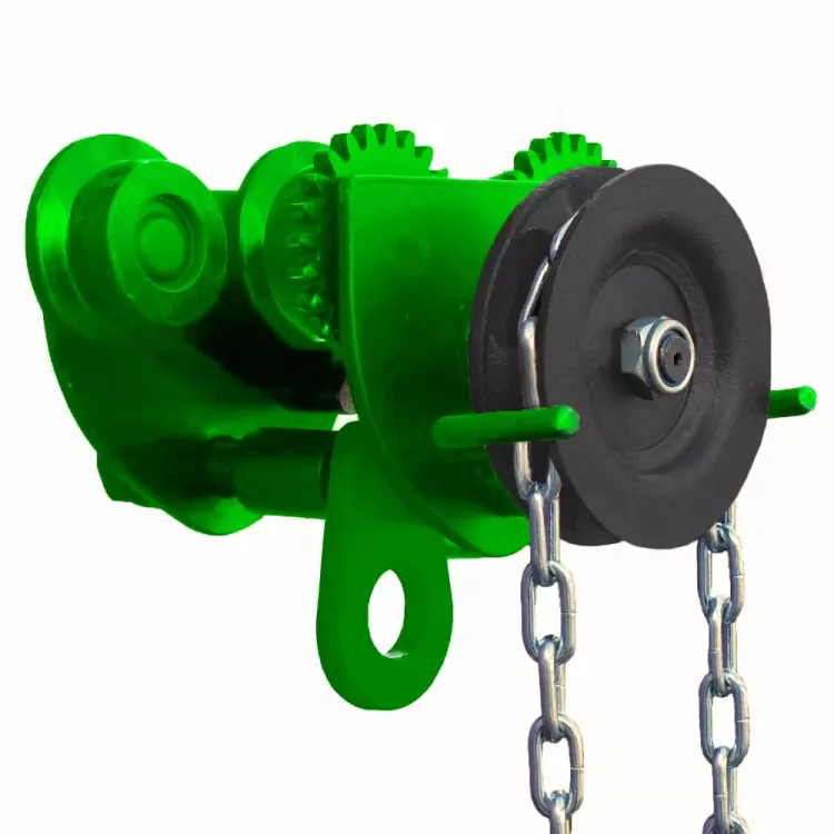 Тележка для ручных талей с цепным приводом HITCH TR100 3 т 3 м (SZ068962) купить в Новом Уренгое