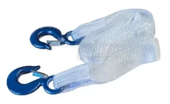 Ремень буксировочный динамический разрывная нагрузка12т РА L= 6.0 м 80 мм в 2 слоя купить в Новом Уренгое