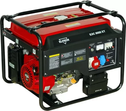 Бензогенератор Elitech БЭС 8000 ЕT купить в Новом Уренгое