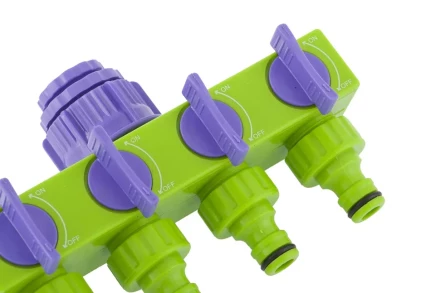 Разветвитель четырёхканальный 1/2&quot; 3/4&quot; регулируемый PALISAD 66425 купить в Новом Уренгое