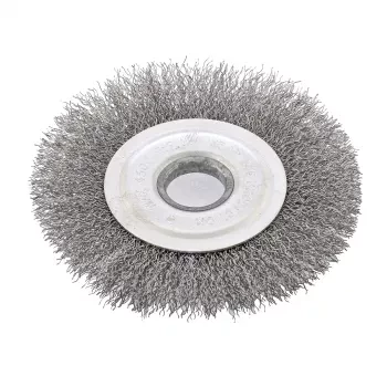Щетка для УШМ 150 мм посадка 22,2 мм плоская витая проволока  СИБРТЕХ 746647 купить в Новом Уренгое