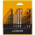 Набор STAYER &quot;STANDARD&quot;: Сверла комбинированные, дерево (4-5-6-8-10мм), металл (2-3-4-6-8мм), бетон (4-5-6-8-10мм), 16 предметов 29720-H16 купить в Новом Уренгое