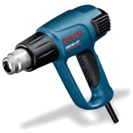 Фен строительный BOSCH GHG 660 LCD 2 насадки купить в Новом Уренгое