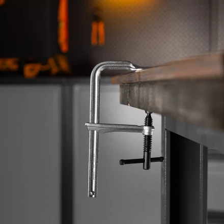 Струбцина F-образная Denzel, 80x150мм, кованая 20464 купить в Новом Уренгое