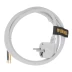 Шнур сетевой Denzel Energy Series, ПВС, 1,5 м, 3 x 1,5 мм, с неразборной вилкой, белый, 3 м, 37670 купить в Новом Уренгое
