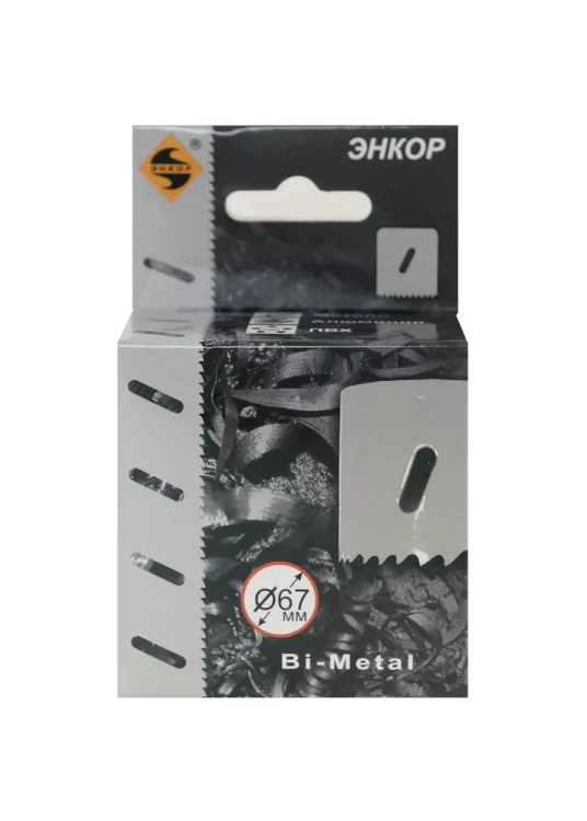 Коронка Bi-Metal Ф67 мм М3 Энкор 24167 купить в Новом Уренгое