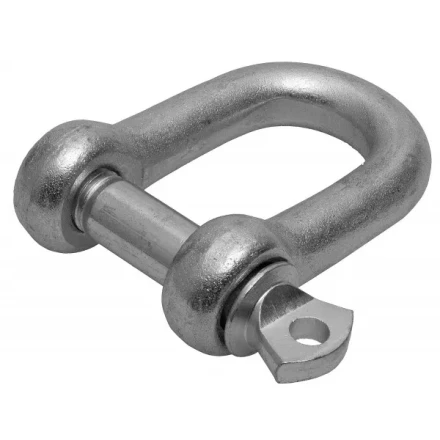 Скоба такелажная ЗУБР, тип прямой, оцинкованная, 6мм, 2 шт 4-304516-06 купить в Новом Уренгое