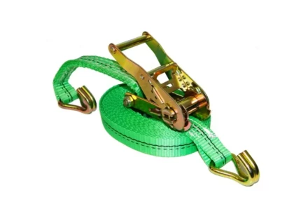 Ремень стяжной TOR 2,5/5,0 т 10,0 м 50 мм зеленый (Long Ergo, пластиковая ручка) 1042387 купить в Новом Уренгое