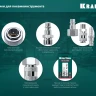 Переходник KRAFTOOL EXPERT QUALITAT для пневмоинструмента, штуцер- быстросъемное соединение мама 06596-06 купить в Новом Уренгое
