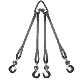 Строп текстильный четырехветвевой 4СТ 2.5 т L=4.5 м SF6 30 мм Звено РТ-3 купить в Новом Уренгое