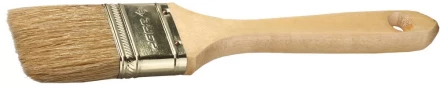 Кисть плоская  ЗУБР &quot;УНИВЕРСАЛ-ЭКСПЕРТ&quot;, натуральная щетина, деревянная ручка, 50мм 4-01005-050 купить в Новом Уренгое
