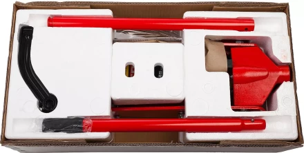 Домкрат гидравлический подкатной &quot;RED FORCE&quot;, с педалью, 3,5т, 145-500мм, STAYER 43155-3.5 43155-3.5 купить в Новом Уренгое