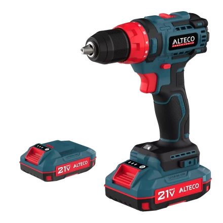 Бесщеточная аккумуляторная дрель-шуруповерт ALTECO CD 21-45 BL X2 73510 купить в Новом Уренгое