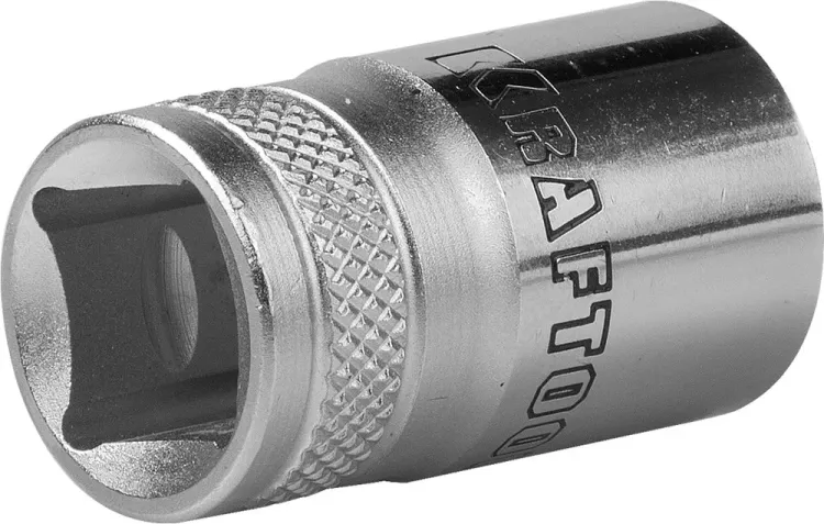 Торцовая головка KRAFTOOL "INDUSTRIE QUALITAT", Cr-V, SUPER-LOCK, хромосатинированная, 1/2", 15 мм 27801-15_z01 купить в Новом Уренгое