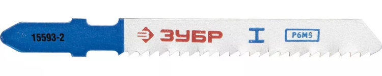 Полотна ЗУБР "ЭКСПЕРТ", T118B, для эл/лобзика, HSS, по металлу, EU-хвостовик, шаг 2мм, 50мм, 2шт 15593-2_z01 купить в Новом Уренгое