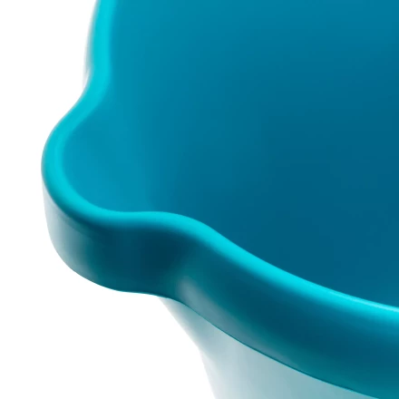 Ведро пластмассовое круглое 12 л, бирюзовое, Home Palisad 929575 купить в Новом Уренгое