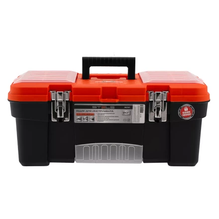 Ящик для инструмента с мет. замками 22&quot;, 560х285x235 мм Россия Stels 90748 купить в Новом Уренгое