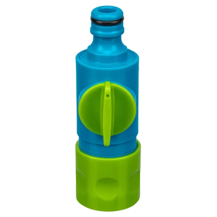 Соединитель штуцерный, с переключателем, Palisad Luxe 65782 купить в Новом Уренгое