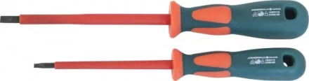 Отвертка шлицевая диэлектрическая SL  175х8,0 мм   DV13S8175  Jonnesway 47474 купить в Новом Уренгое