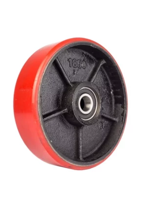 Колесо полиуретан 180х50 мм с подшипником для тележек гидравлических для BF/DF-III/RHP/AC/DF/CW2 1001404 купить в Новом Уренгое