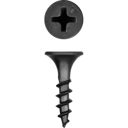 Саморезы СГД гипсокартон-дерево, 16 х 3.5 мм, 15 000 шт, фосфатированные, KRAFTOOL 3005-16 купить в Новом Уренгое