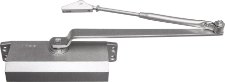 Доводчик дверной ЗУБР для дверей массой до 100 кг цвет серебро 37910-100 купить в Новом Уренгое