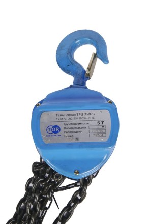 Таль ручная шестеренная TOR ТРШ C 5ТХ6M PRO 101561 купить в Новом Уренгое
