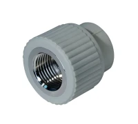 Муфта комб. PP-R ВР 20мм х 1/2 сер.(50/200) 44383