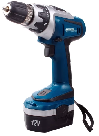 Дрель-шуруповерт аккумуляторная Фиолент ДША1-10-РЭ3-12 В купить в Новом Уренгое