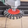 Кордщетка HAMMER тарелка 125мм для УШМ витая сталь (207-113) купить в Новом Уренгое
