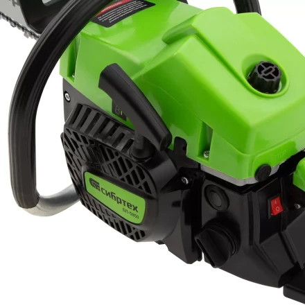 Пила цепная бензиновая БП-4540, 45 см3, шина 40 см, шаг 0.325, паз 1,5 мм, 64 звена Сибртех 95208 купить в Новом Уренгое