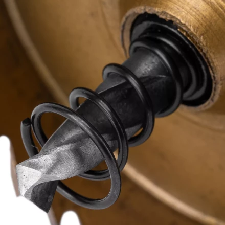 Коронка по металлу HSS, 53 мм, нитридтитановое покрытие Denzel 724117 купить в Новом Уренгое