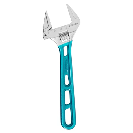 Ключ разводной 200 мм Gross 15558, CrV, облегченный купить в Новом Уренгое