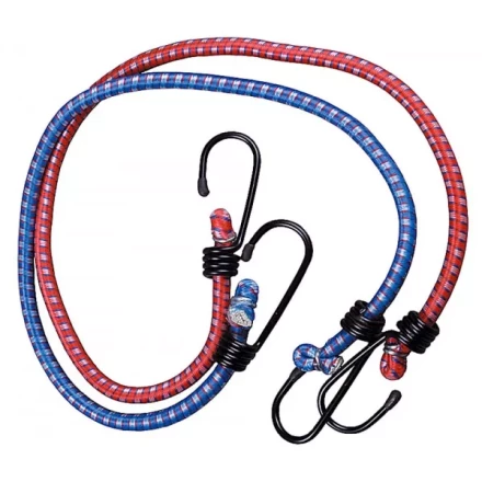 Шнур ЗУБР крепежный резиновый, со стальными крюками, 100см, 2шт 4-40507-100 купить в Новом Уренгое