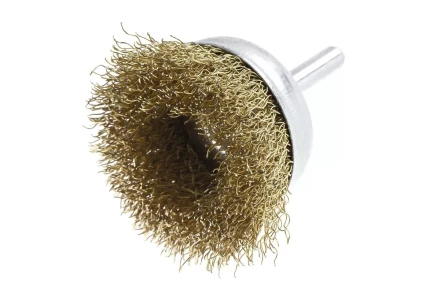 Кордщетка HAMMER чаша 50мм для дрели гофрированная латунированная сталь (207-201) купить в Новом Уренгое