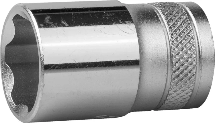 Торцовая головка KRAFTOOL "INDUSTRIE QUALITAT", Cr-V, SUPER-LOCK, хромосатинированная, 1/2", 17 мм 27801-17_z01 купить в Новом Уренгое