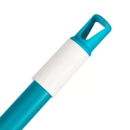 Щетка пластмассовая для чистки ковров, 27 cм, c черенком, 120 см, бирюзовая щетина, Home Palisad 935505 купить в Новом Уренгое