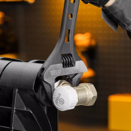 Ключ разводной Denzel 15750, 300 мм, CrV, кованый купить в Новом Уренгое