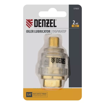 Лубрикатор ML2, 10 бар, 1/4" Denzel 57003 купить в Новом Уренгое