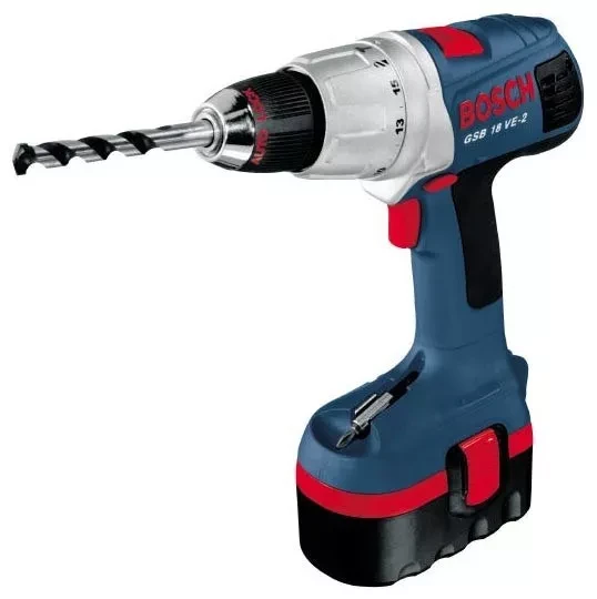 Дрель-шуруповерт аккумуляторная BOSCH GSВ 18 VЕ-2 (0.601.913.F21) в кейсе купить в Новом Уренгое