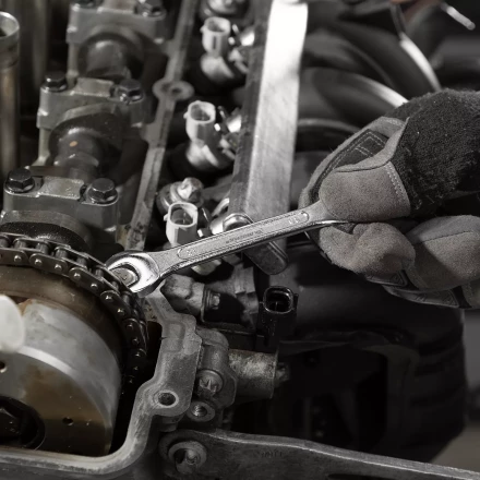 Набор ключей рожковых Matrix 15278, 6 х 32 мм, 12 шт., CrV, хромированные купить в Новом Уренгое