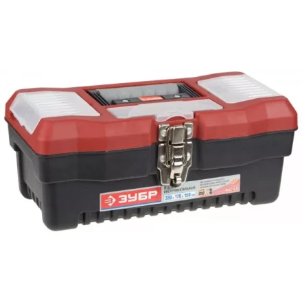 Ящик ЗУБР &quot;МАСТЕР&quot; пластмассовый для инструмента, 33x17,8x15см, 13&quot; 38321_z01 купить в Новом Уренгое