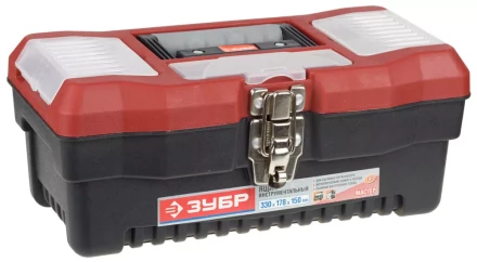Ящик ЗУБР &quot;МАСТЕР&quot; пластмассовый для инструмента, 33x17,8x15см, 13&quot; 38321_z01 купить в Новом Уренгое
